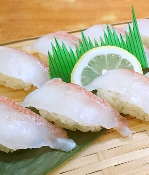 赤魚昆布〆スライス